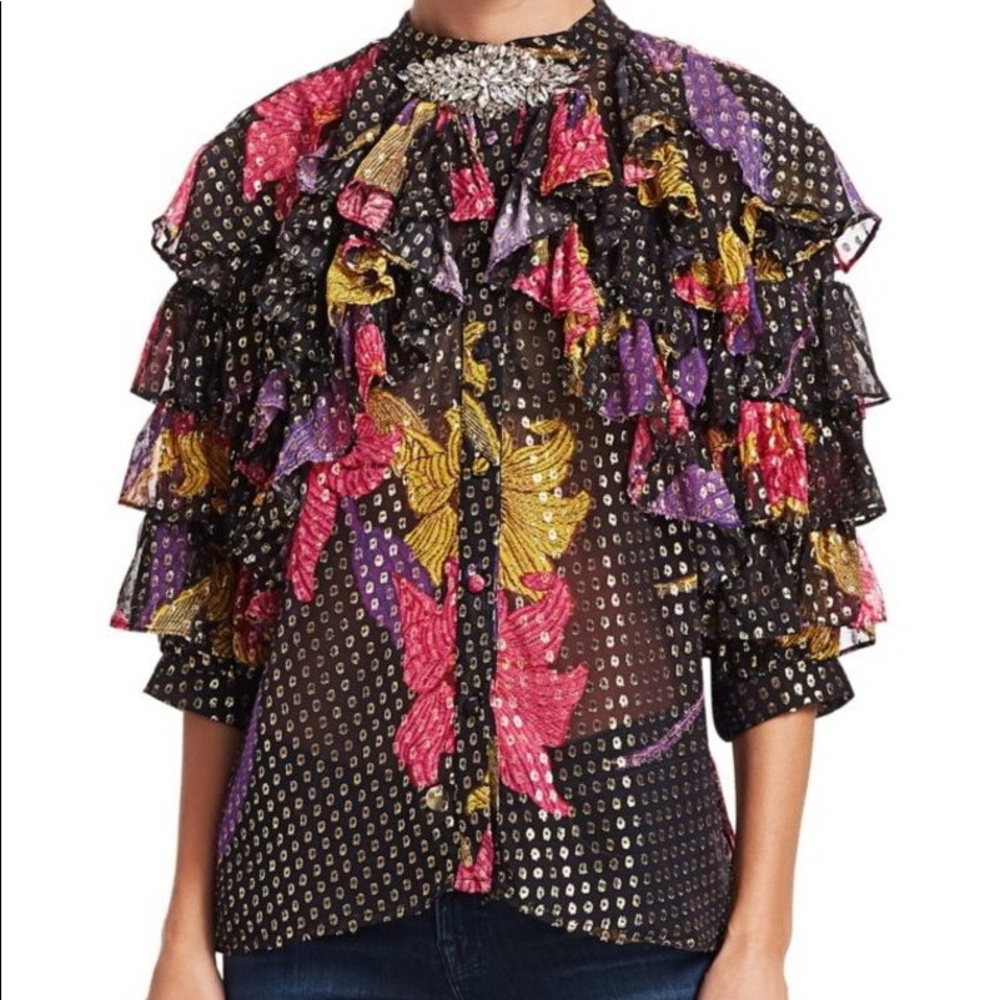 Dodo Bar Blouse. NWT.